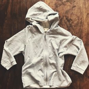 3/$30 Banana Republic Light Gray 3/4 Sleeve Hoodie